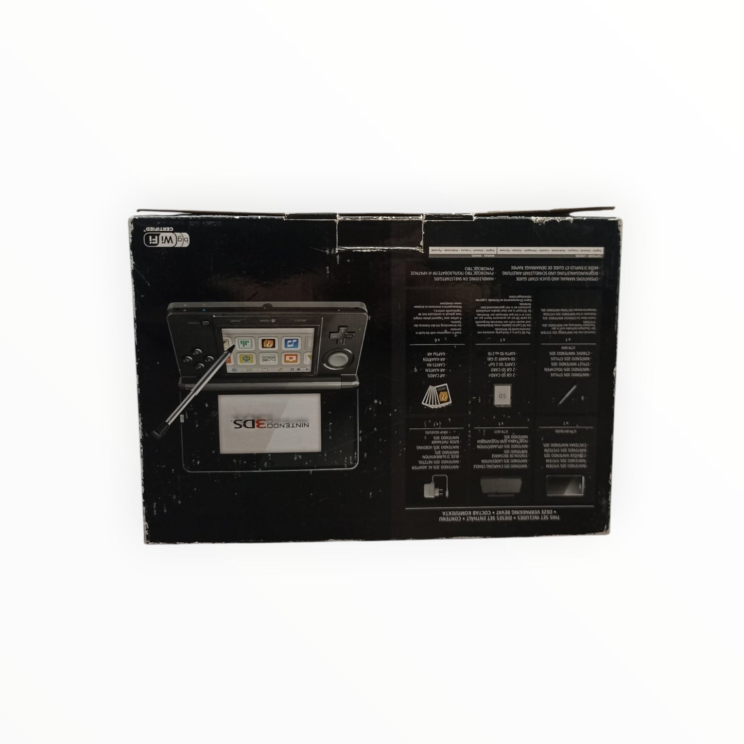 Boite seule Console Nintendo 3DS avec chargeur