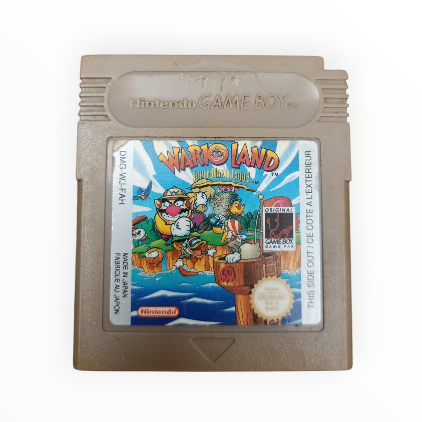 Wario Land Super Mario Land 3 Nintendo Game Boy FAH cartouche seule