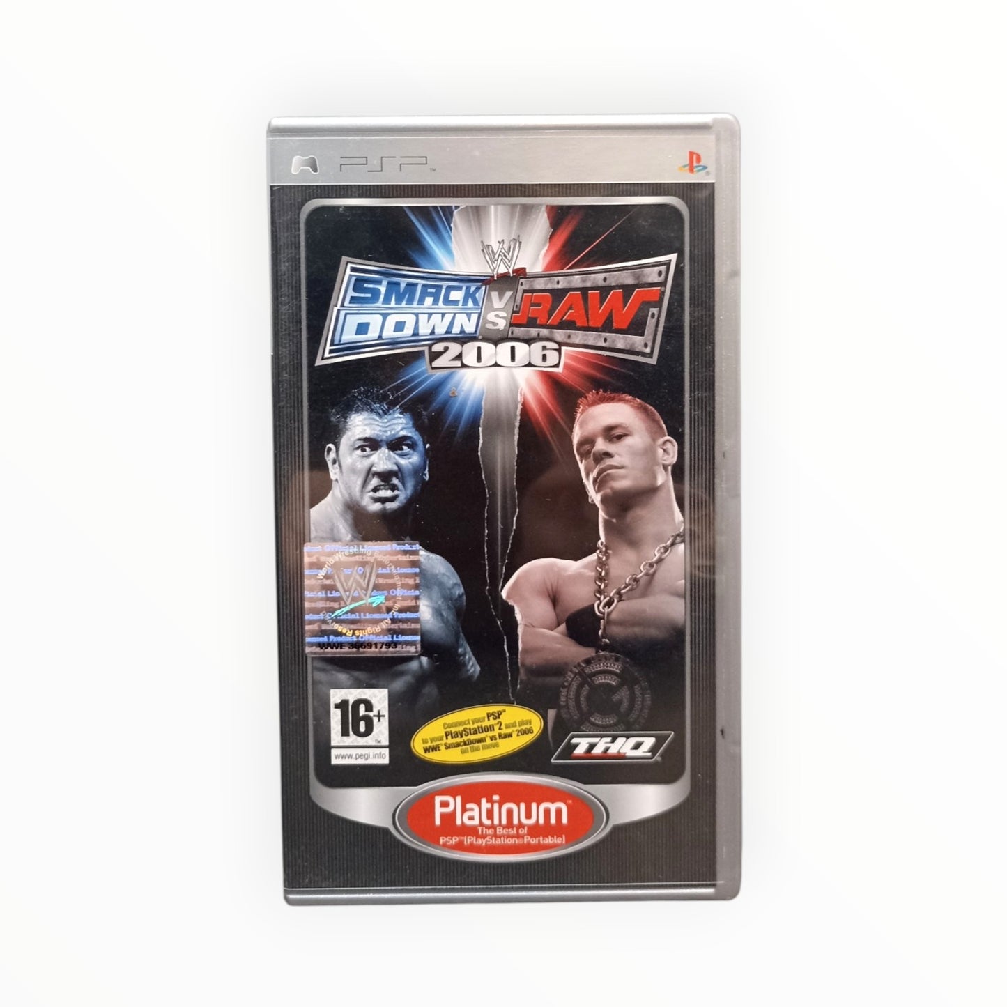WWE SmackDown vs Raw 2006 Playstation Portable (PSP) Platinum complet