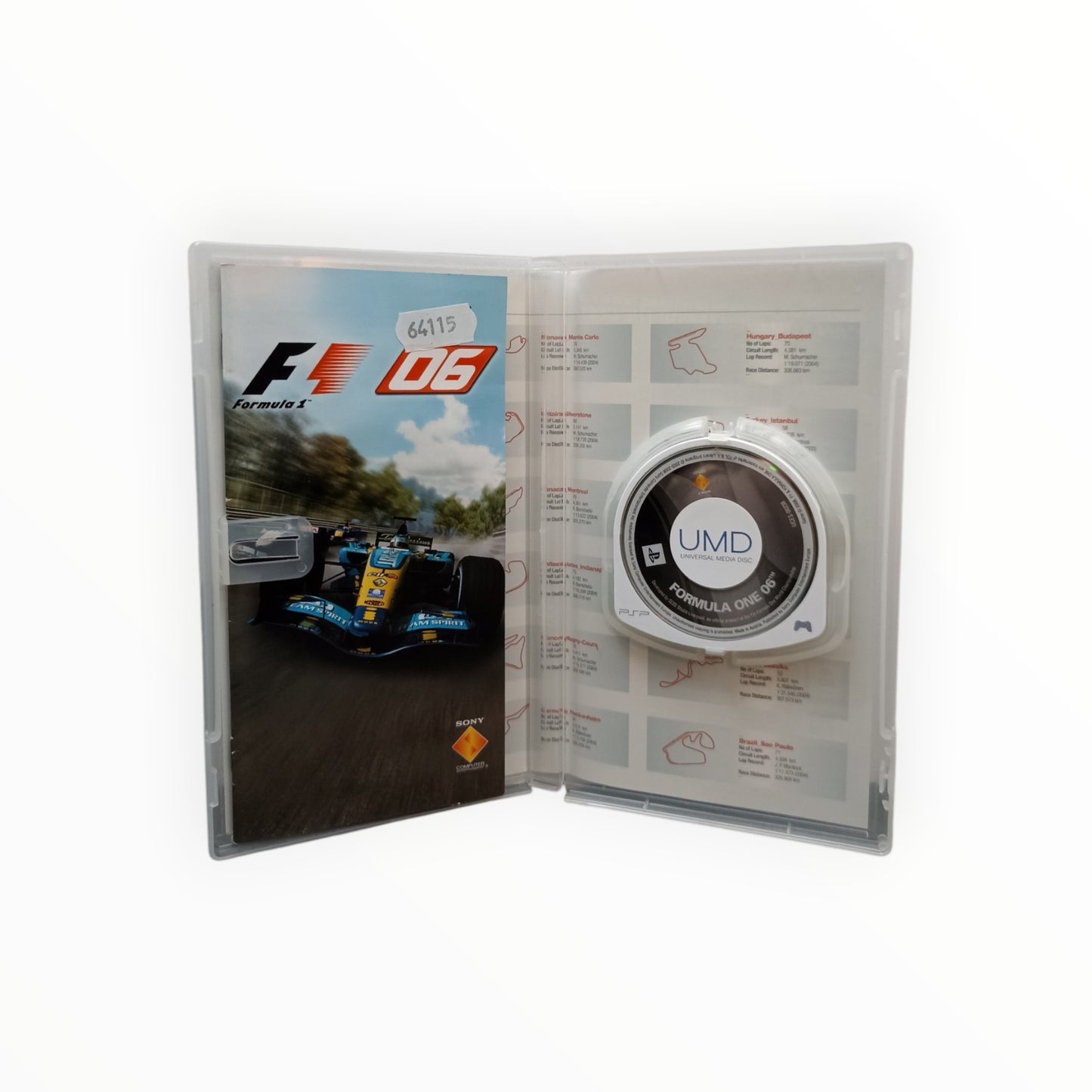 Formula 1 06 Playstation Portable (PSP) complet Version UKV
