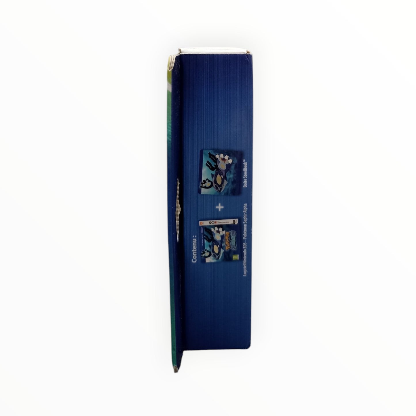Boite seule Pokémon Saphir Alpha Édition Limitée SteelBook Nintendo 3DS FRA