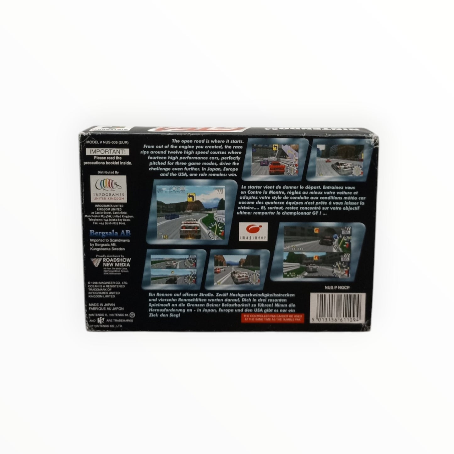 GT 64 Championship Edition Nintendo 64 PAL