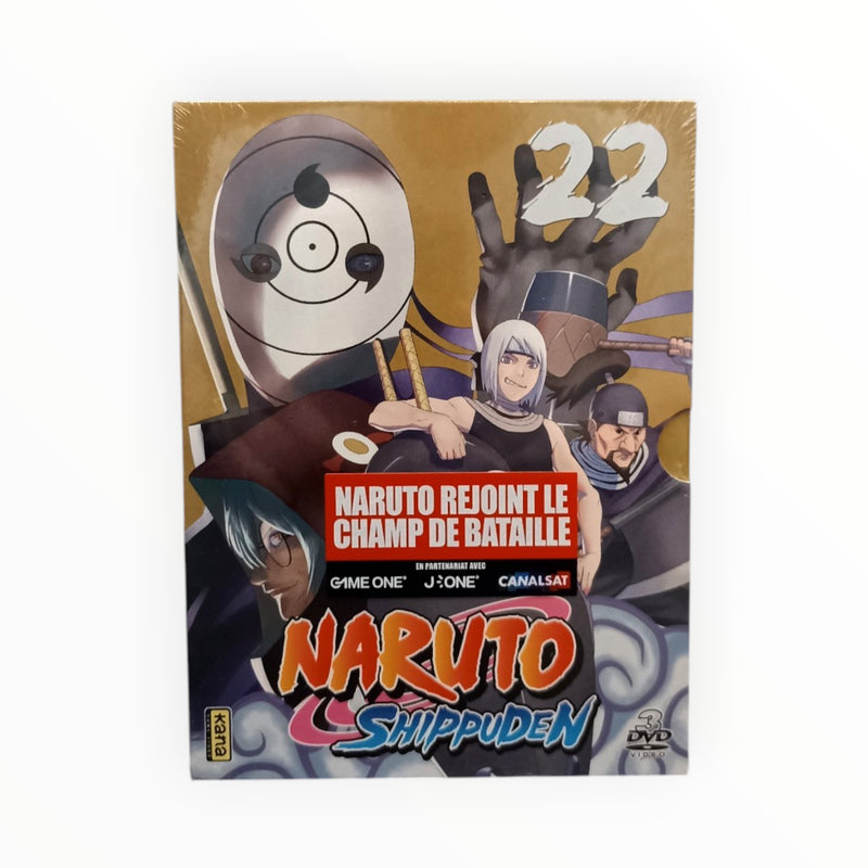 Naruto Shippuden Volume 22 DVD Collector Neuf en Français