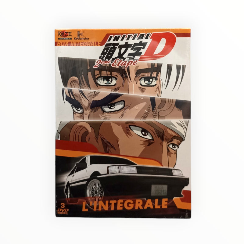 Initial D 2ème étape L'intégrale DVD Collector Neuf en Français