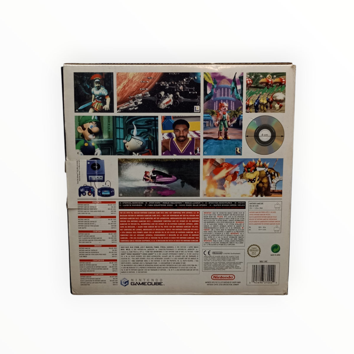 Boite seule console Nintendo Gamecube Noire