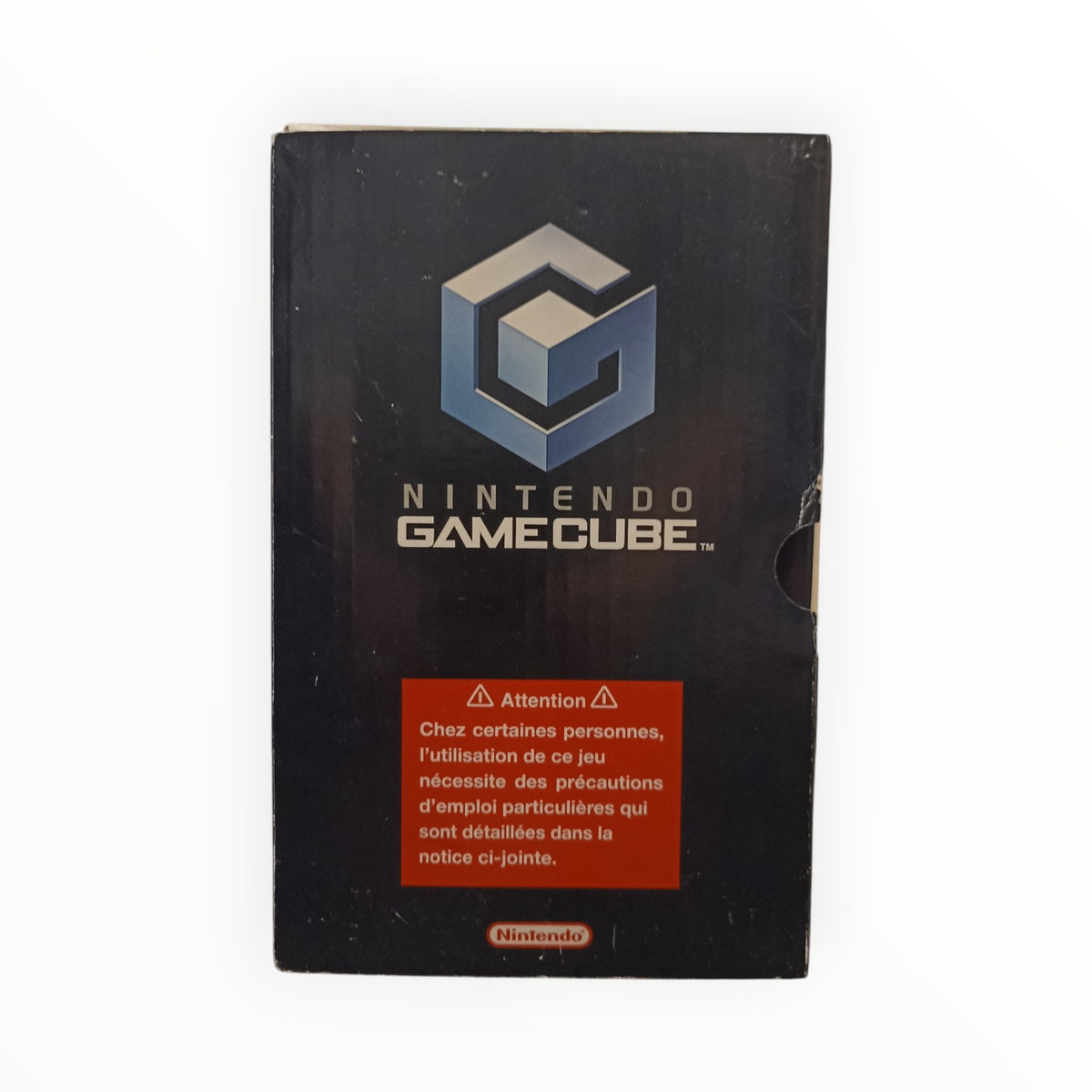 Boite seule console Nintendo Gamecube Noire