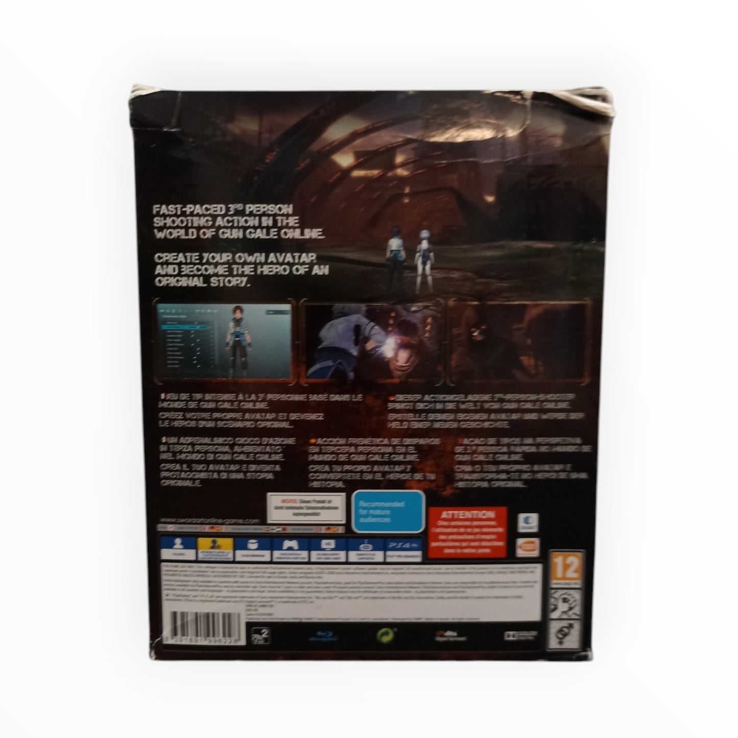 Coffret Sword Art Online Collector Fatal Bullet Playstation 4 (PS4)