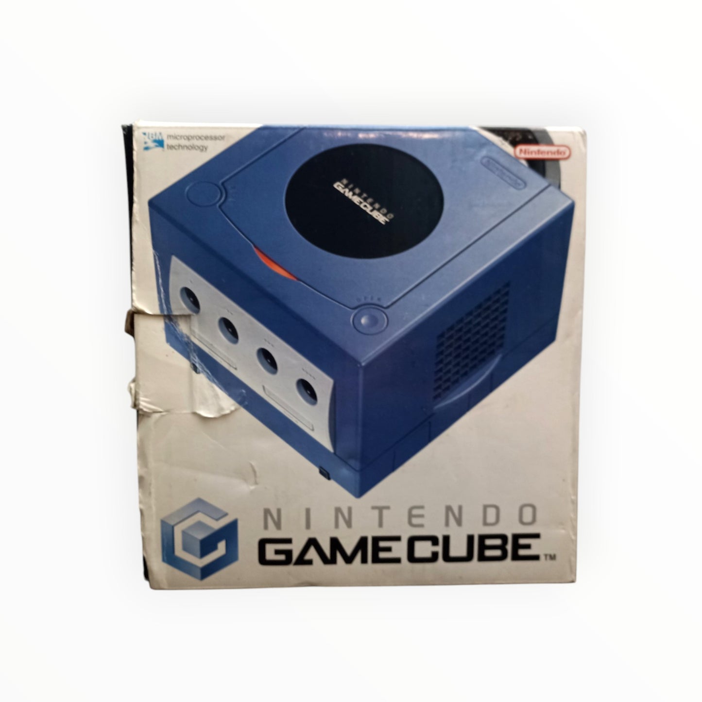 Console Bleue Nintendo Gamecube en boîte Complet
