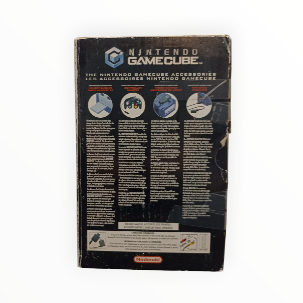 Console Bleue Nintendo Gamecube en boîte Complet