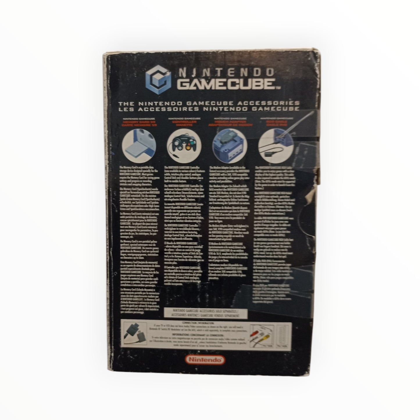 Console Bleue Nintendo Gamecube en boîte Complet