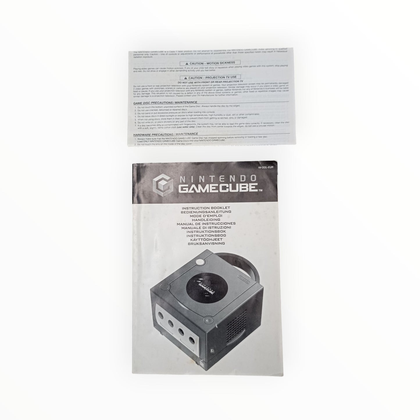 Console Bleue Nintendo Gamecube en boîte Complet