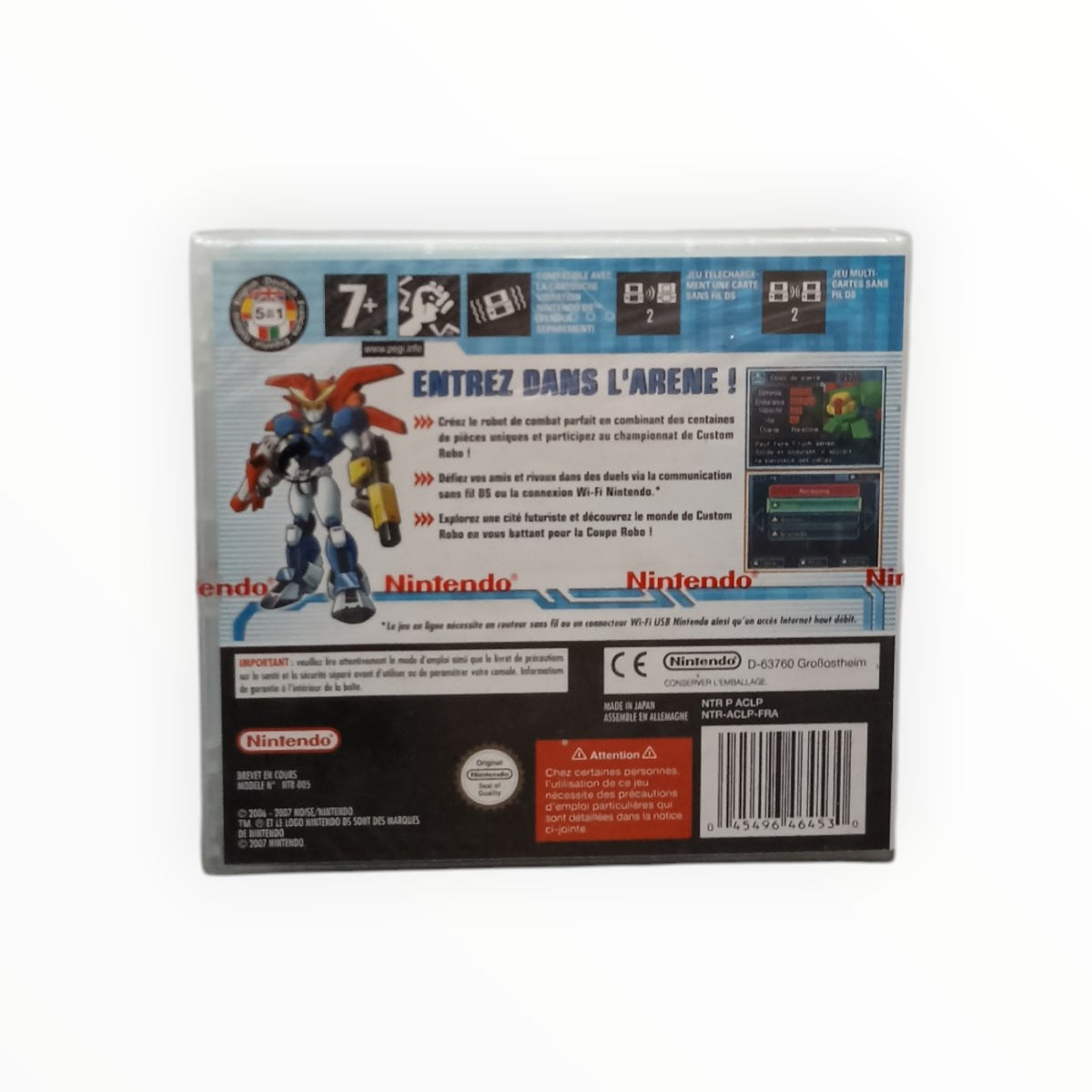 Custom Robo Arena Nintendo DS Neuf Sous Blister (FR)