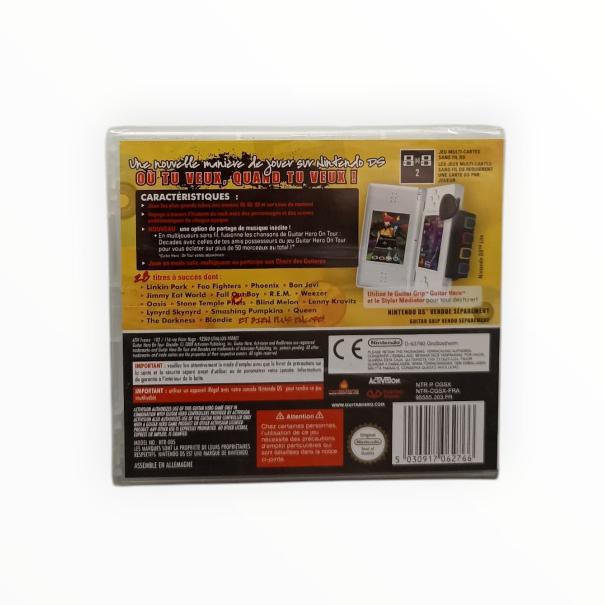 Guitar Hero On Tour Decades Nintendo DS Neuf Sous Blister (FR)