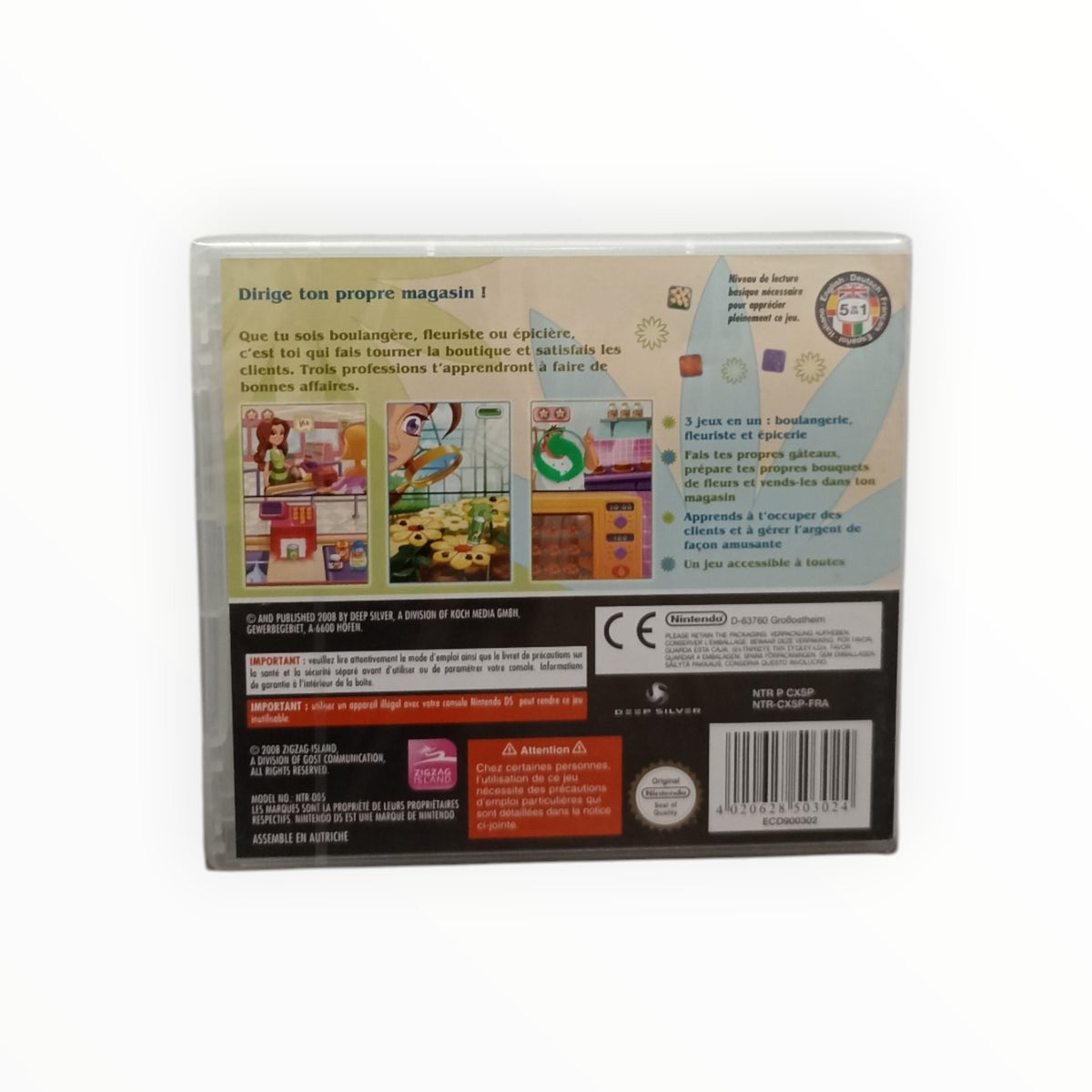 Jouons À La Marchande Nintendo DS Neuf Sous Blister (FR)