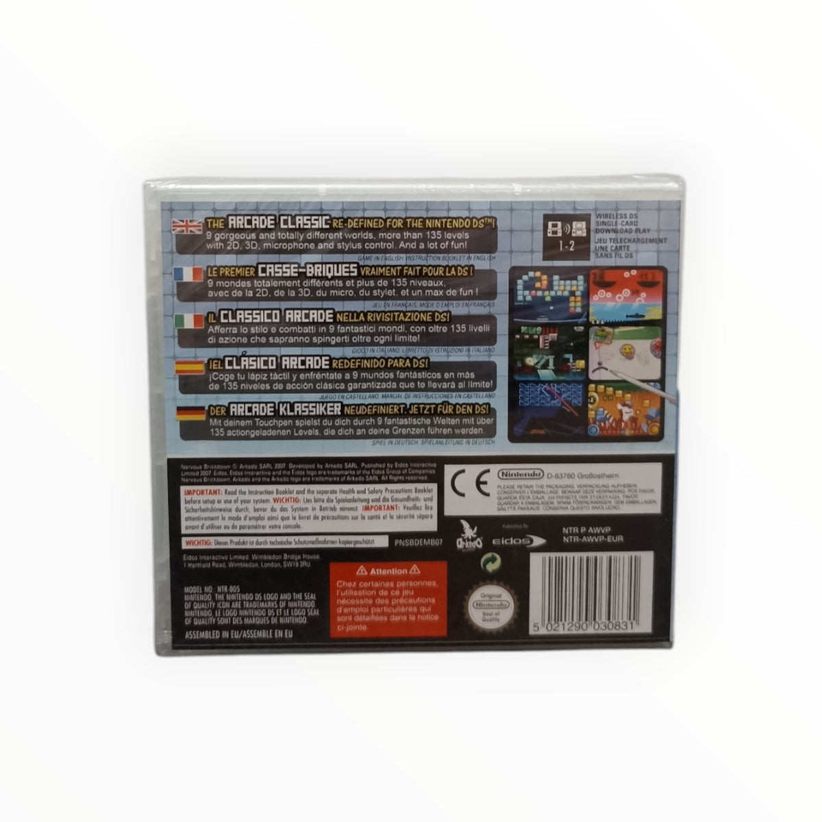 Nervous Brickdown Nintendo DS Neuf Sous Blister (EN)