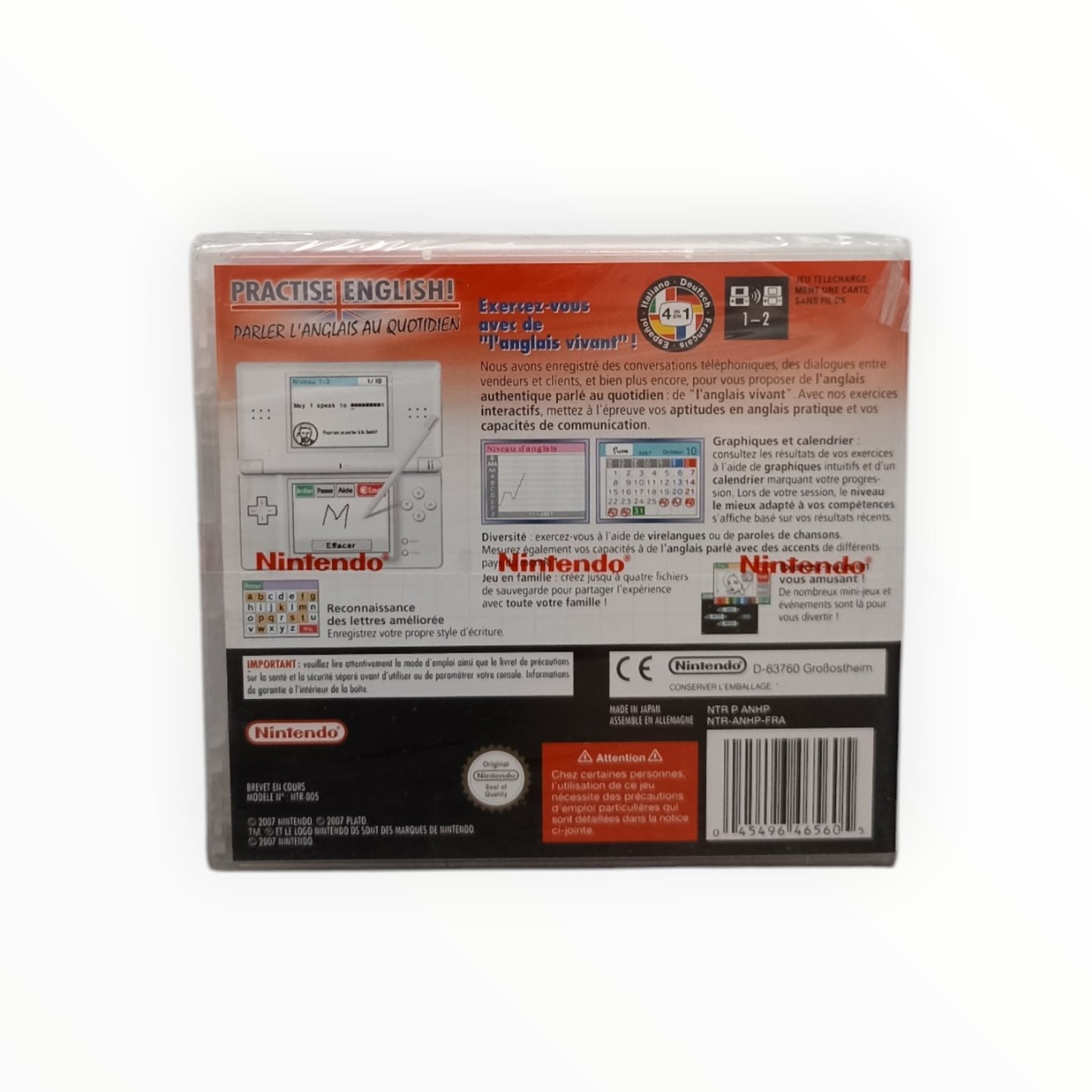 Practise English Parler L'Anglais Au Quotidien Nintendo DS Neuf Sous Blister (FR)