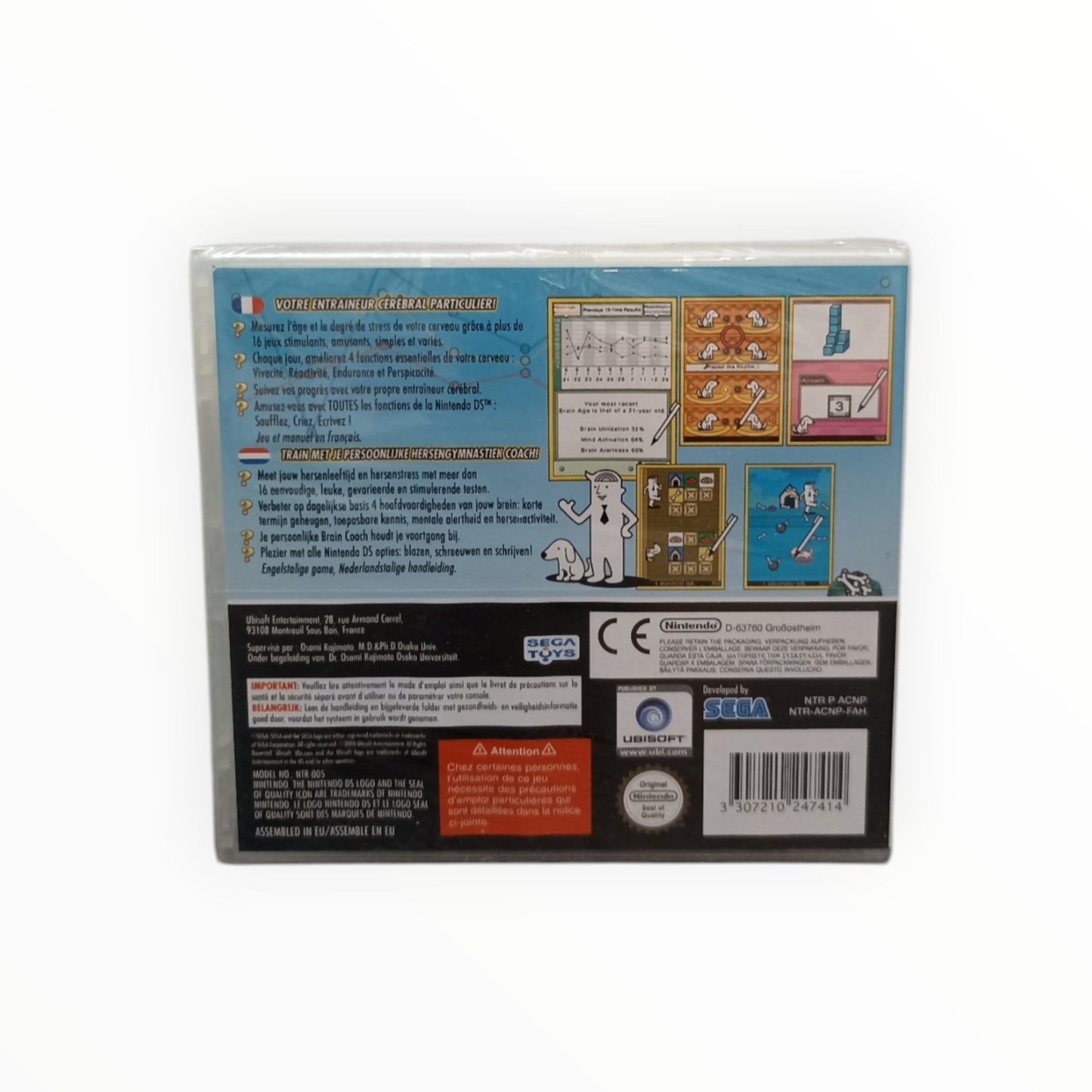 Mind Quiz Your Brain Coach Nintendo DS Neuf Sous Blister (FR)