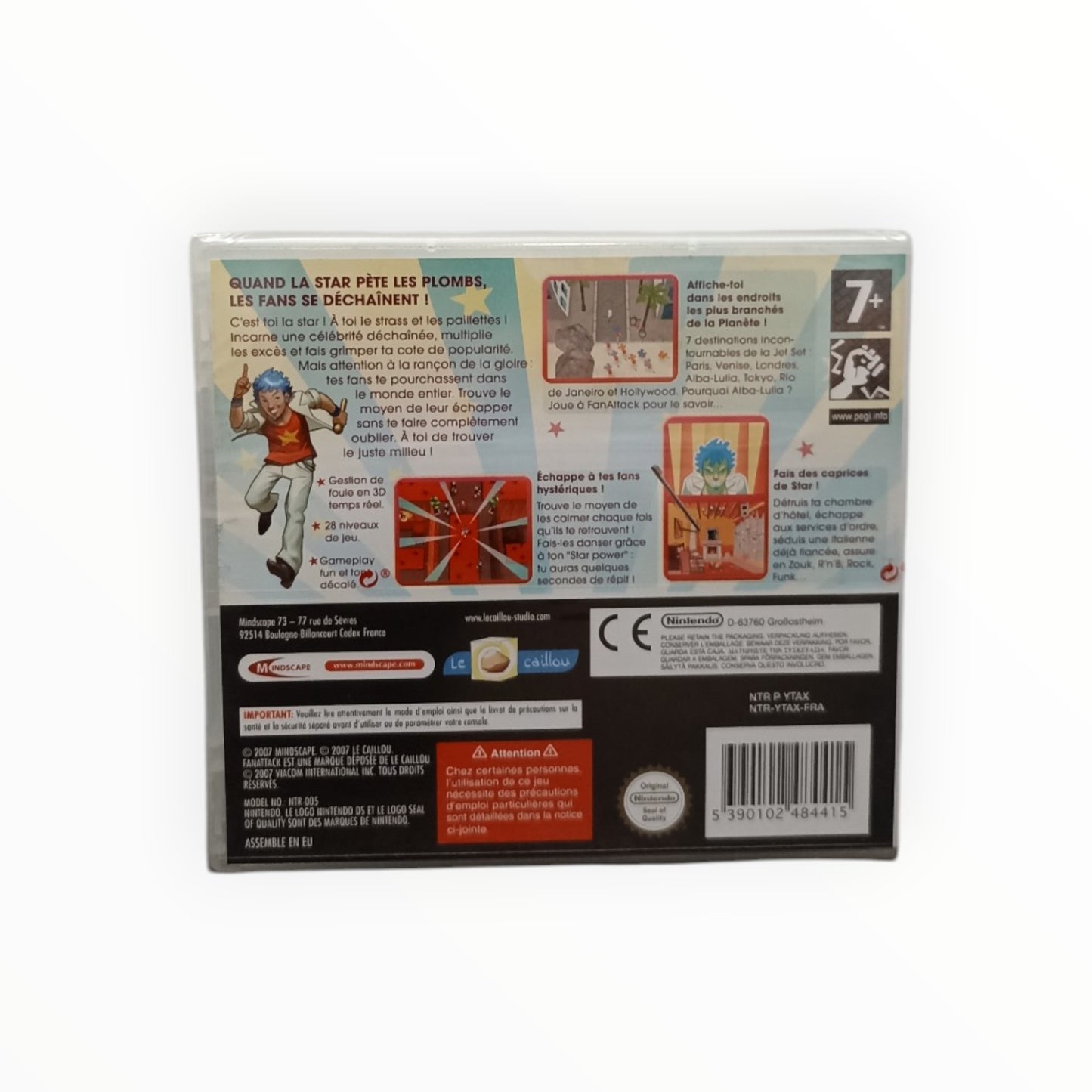 MTV Fan Attack Nintendo DS Neuf Sous Blister (FR)