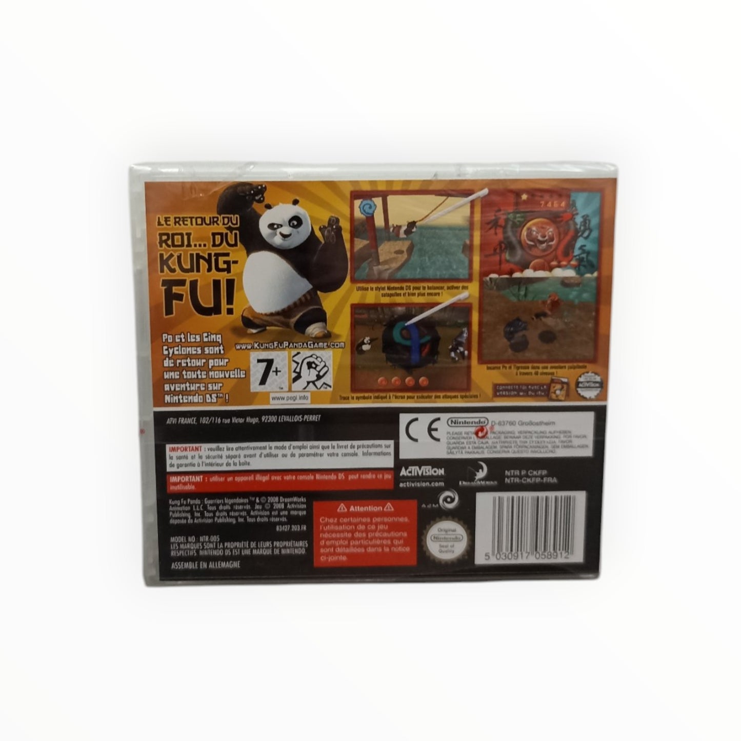 Kung Fu Panda Guerriers Légendaires Nintendo DS Neuf Sous Blister (FR)