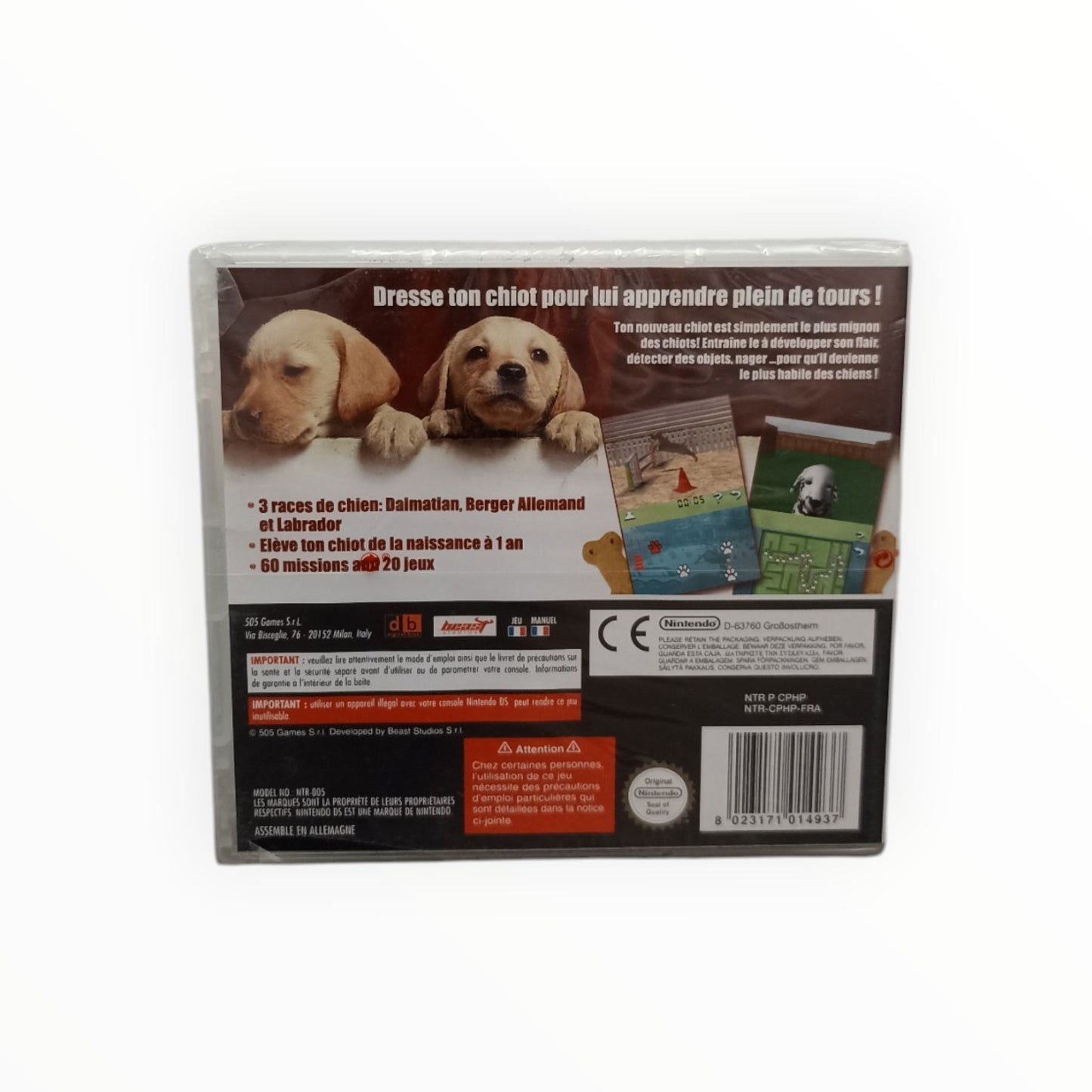 Mon Ami Le Chien Nintendo DS Neuf Sous Blister (FR)