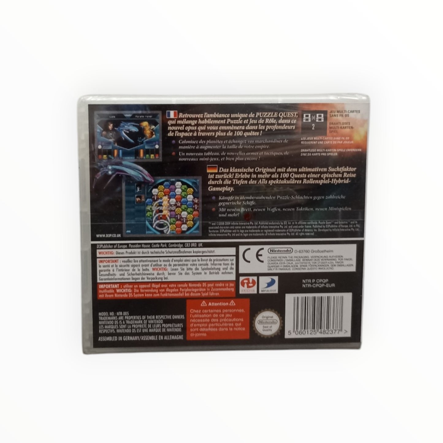 Puzzle Quest Galactrix Nintendo DS Neuf Sous Blister (FR)