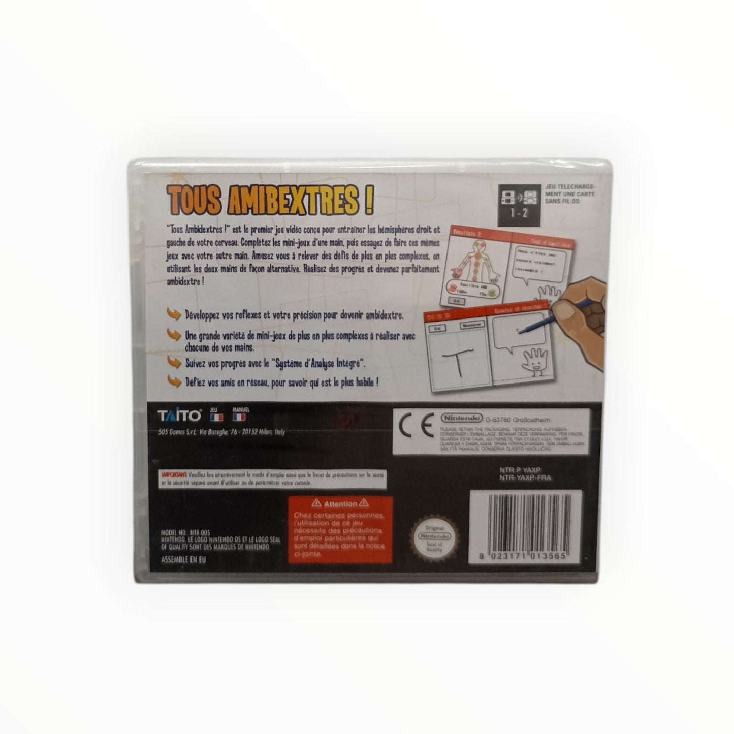 Tous Ambidextres ! Nintendo DS Neuf Sous Blister (FR)