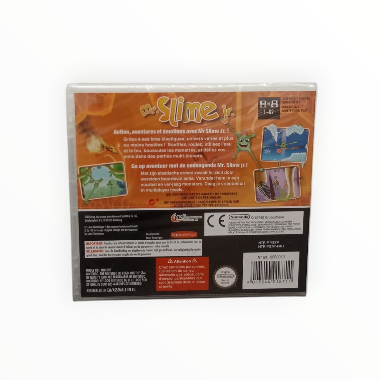 Mr. Slime Jr. Nintendo DS Neuf Sous Blister (FR)