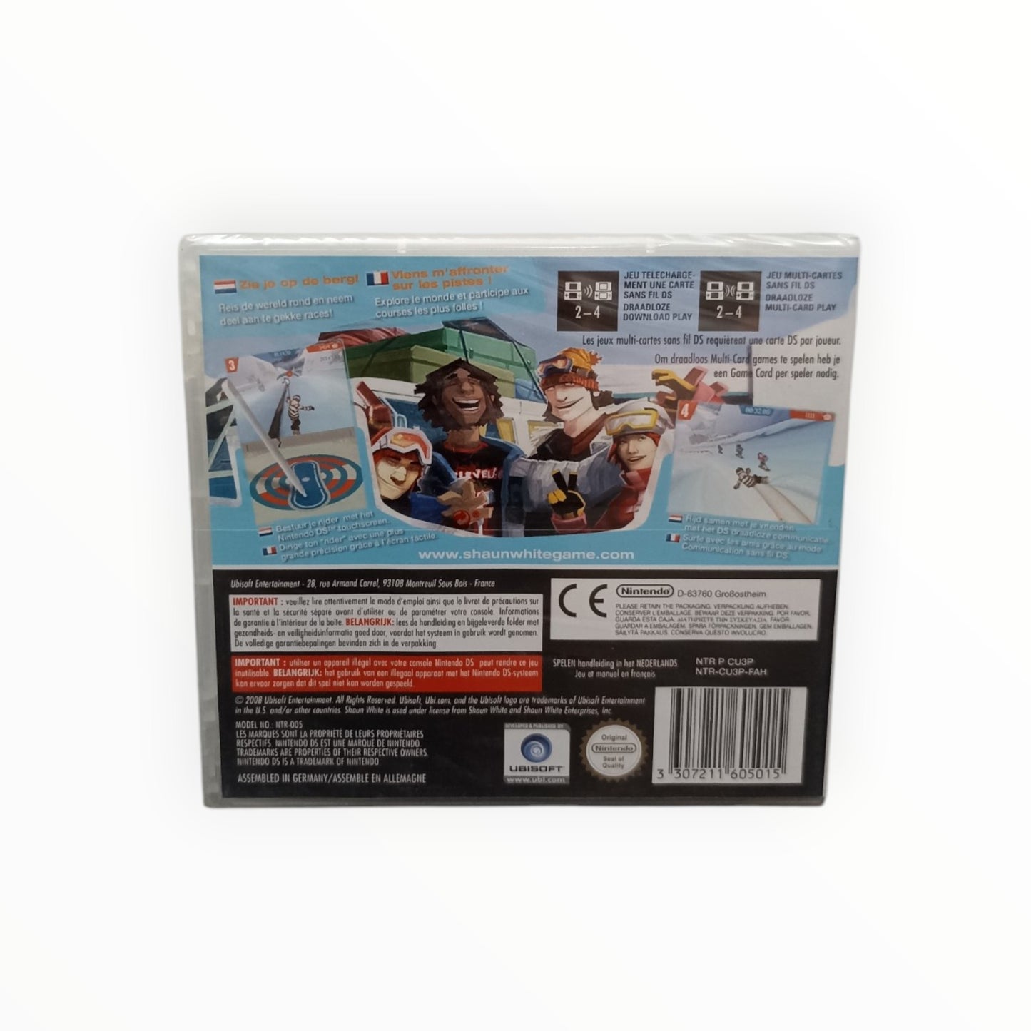 Shaun White Snowboarding Nintendo DS Neuf Sous Blister (FR)