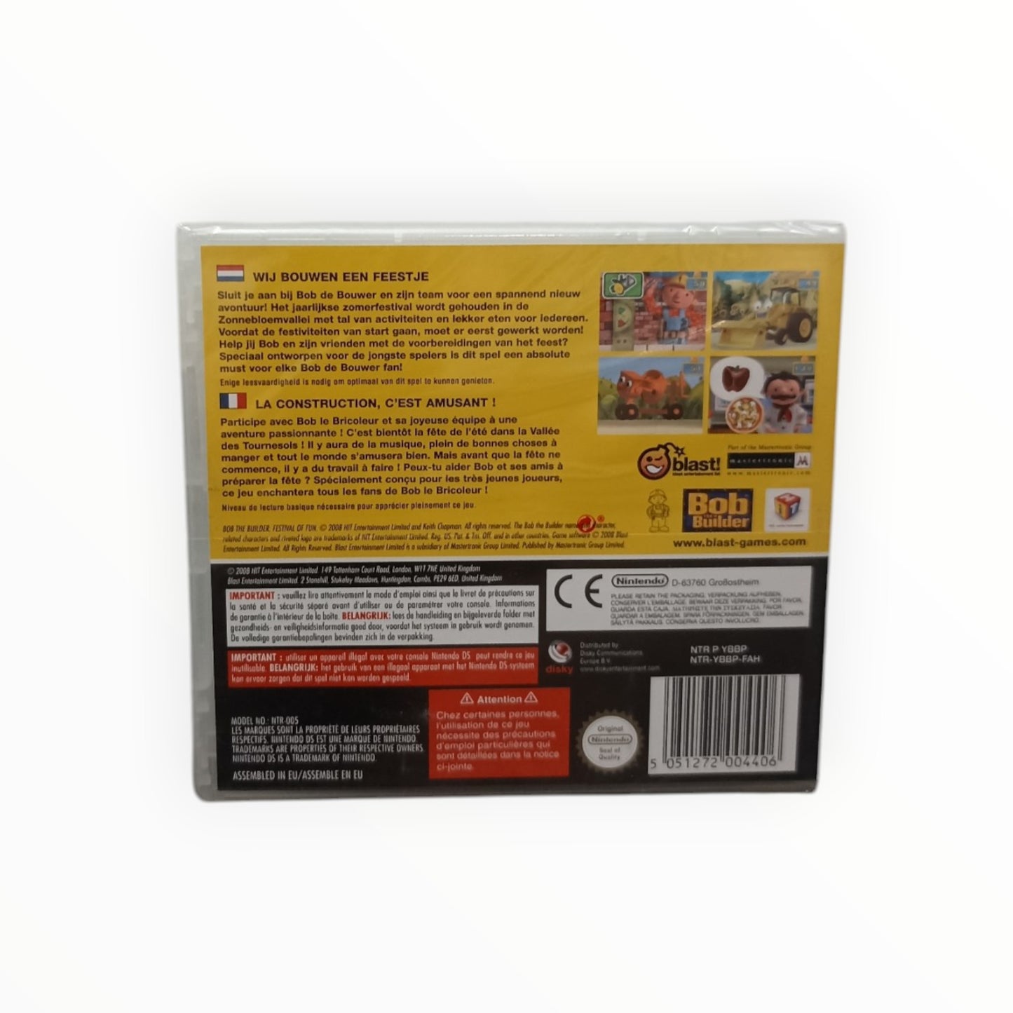 Bob Le Bricoleur Nintendo DS Neuf Sous Blister (FR)