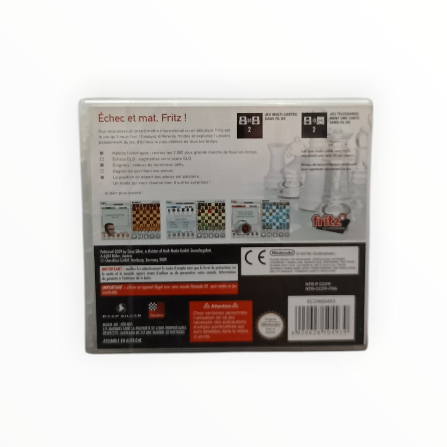 Fritz Nintendo DS Neuf Sous Blister (FR)