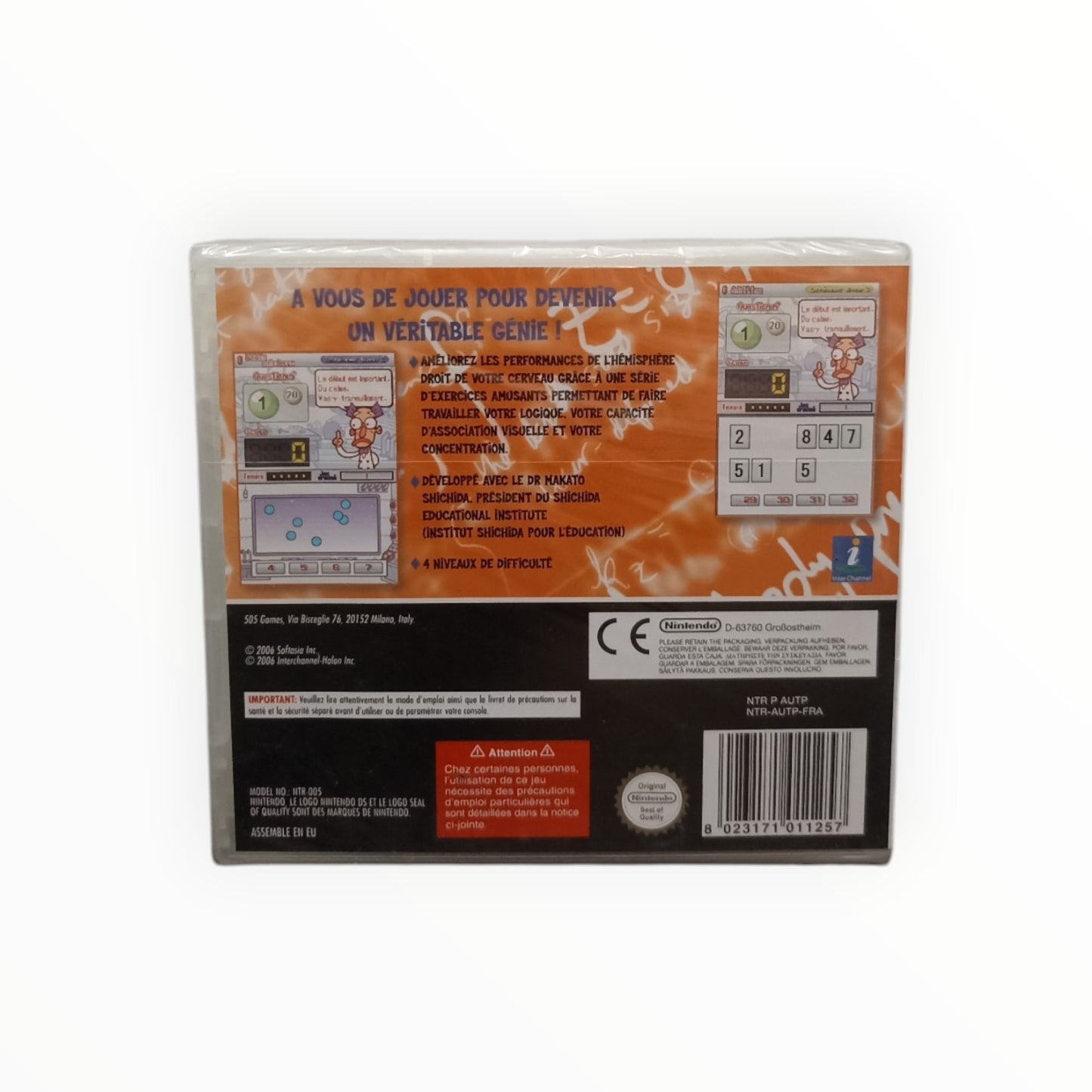 Devenez Un Génie Nintendo DS Neuf Sous Blister (FR)