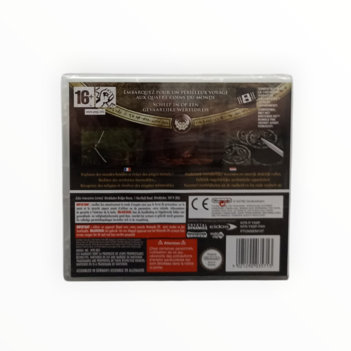 Tomb Raider Underworld Nintendo DS Neuf Sous Blister (FR)
