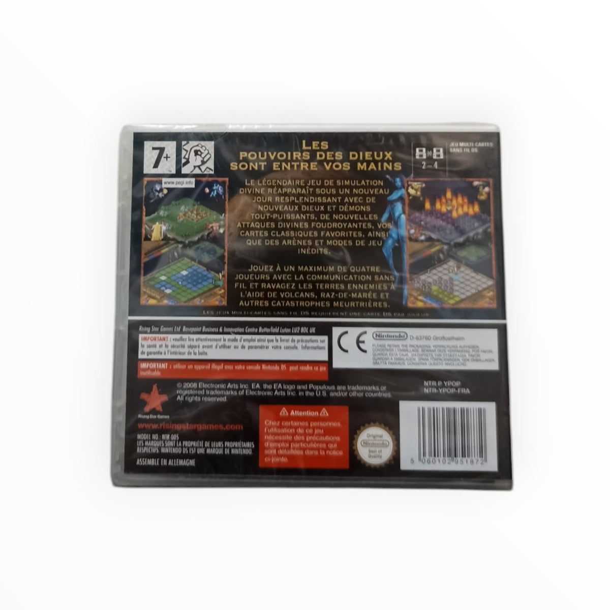 Populous Nintendo DS Neuf Sous Blister (FR)