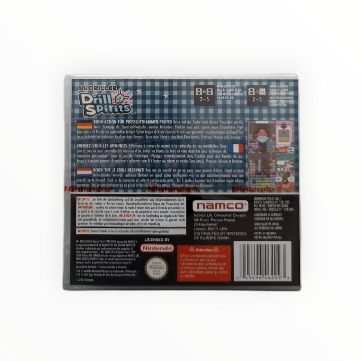 Drill Spirits Nintendo DS Neuf Sous Blister (FR)