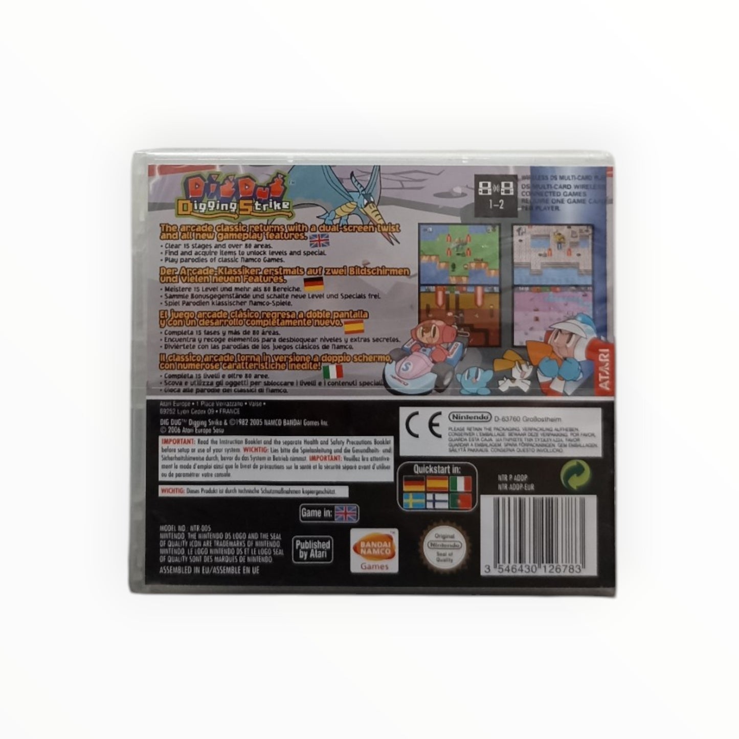 Digging Strike Nintendo DS Neuf Sous Blister (FR)