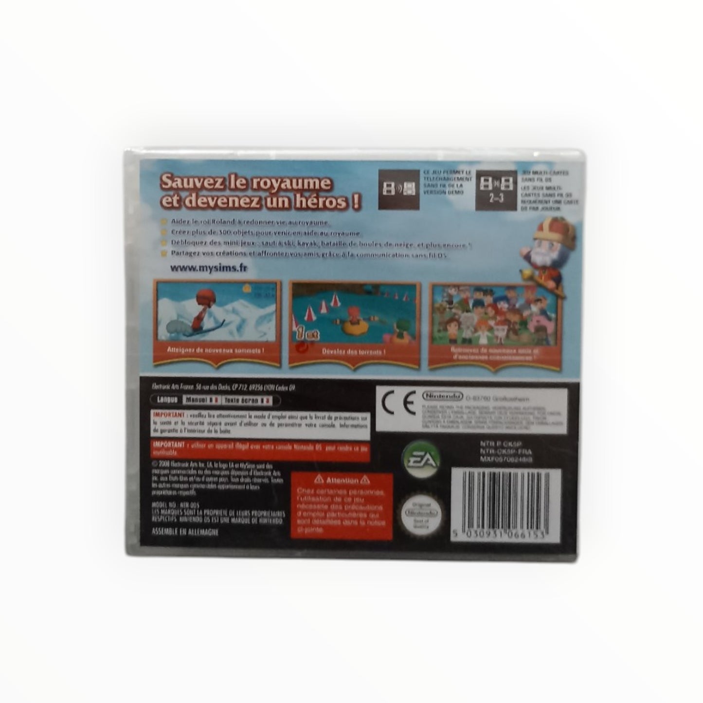 My Sims Kingdom Nintendo DS Neuf Sous Blister (FR)