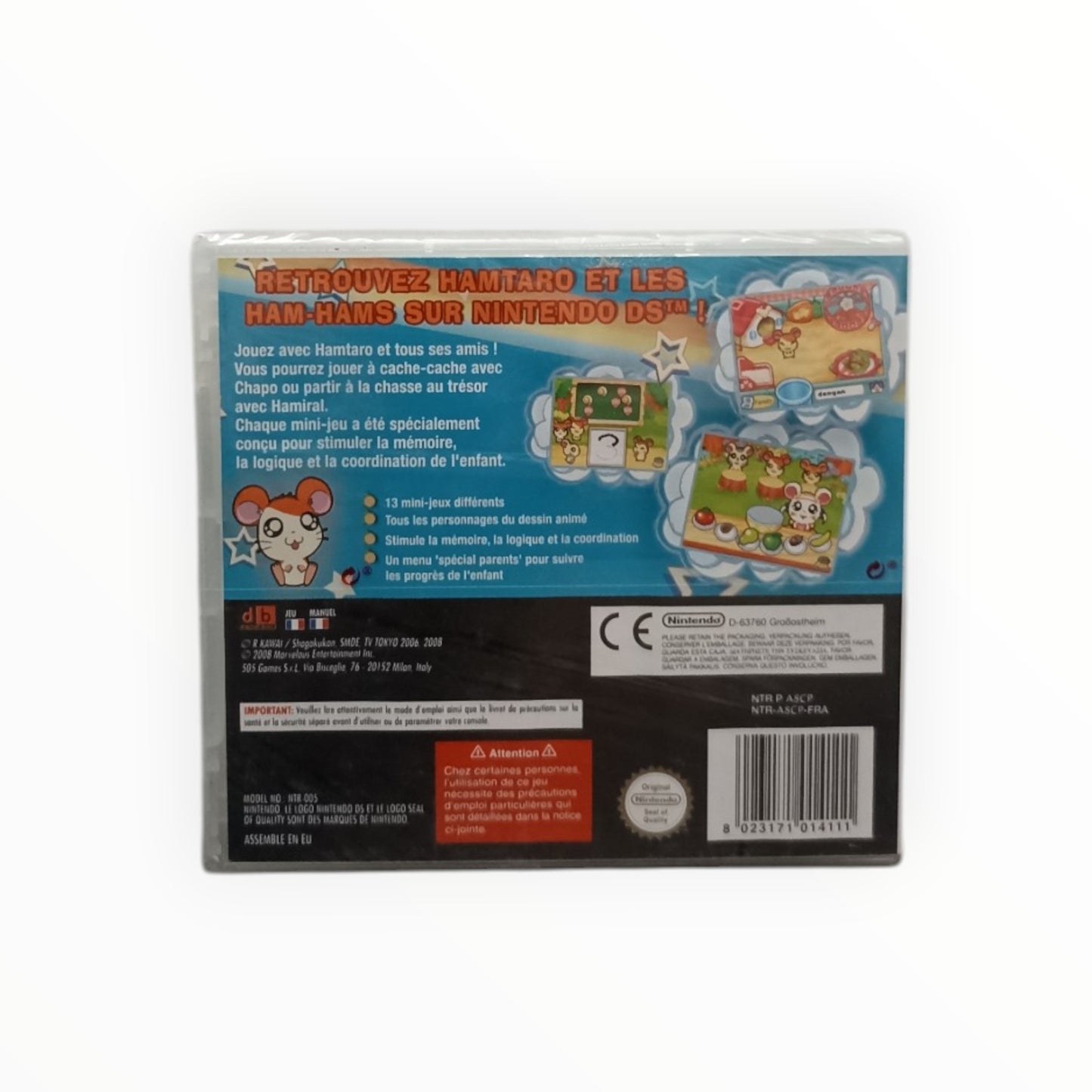 Hamtaro Nintendo DS Neuf Sous Blister (FR)