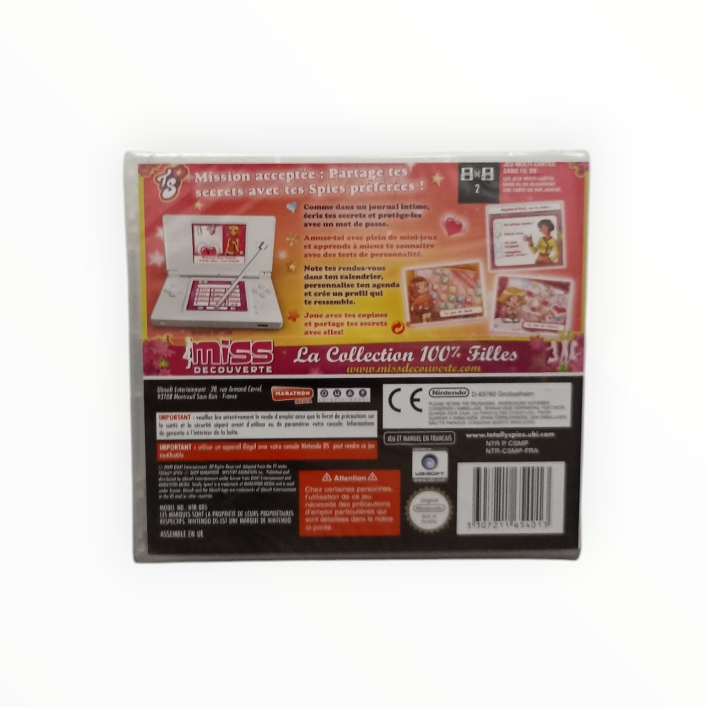 Totally Spies Nintendo DS Neuf Sous Blister (FR)