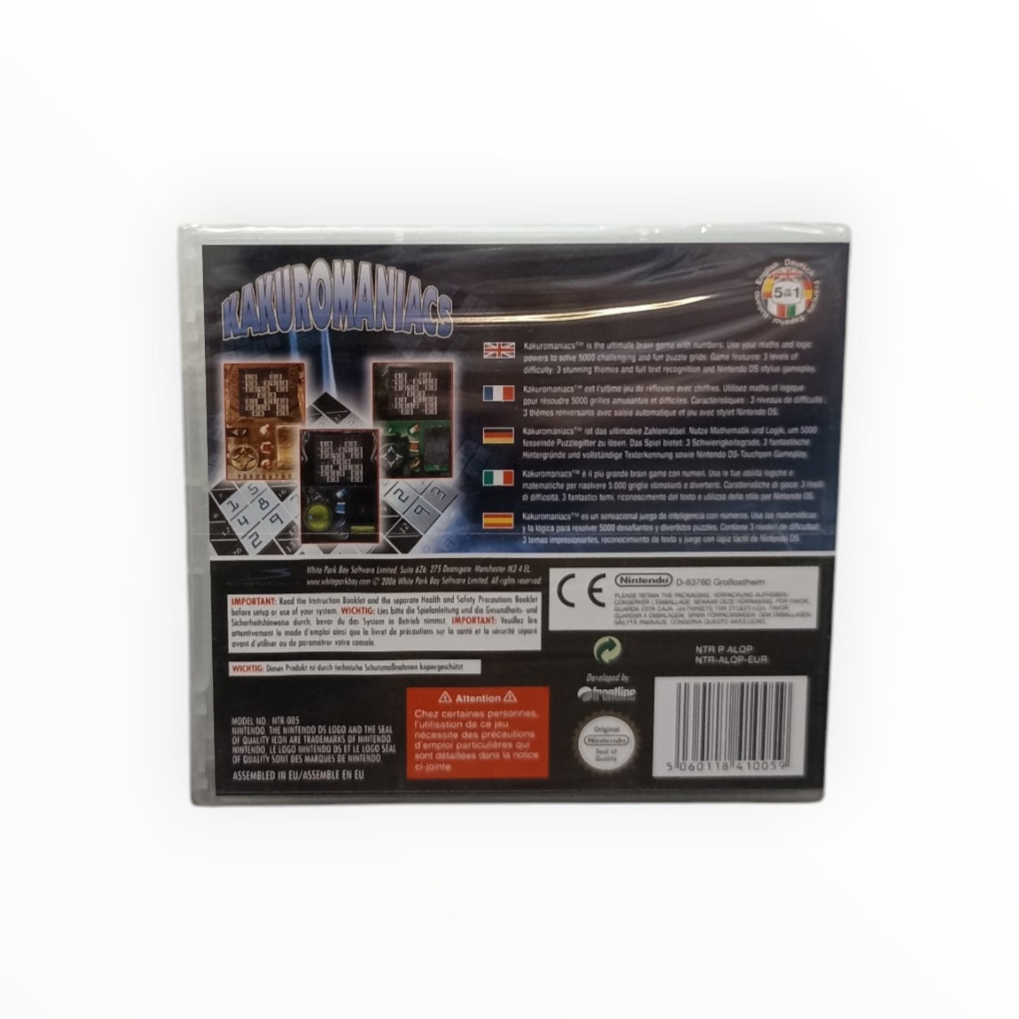Kakuromaniacs Nintendo DS Neuf Sous Blister (FR)