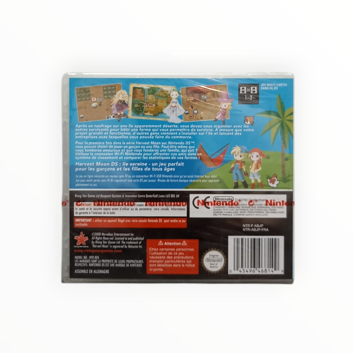 Harvest Moon Nintendo DS Neuf Sous Blister (FR)