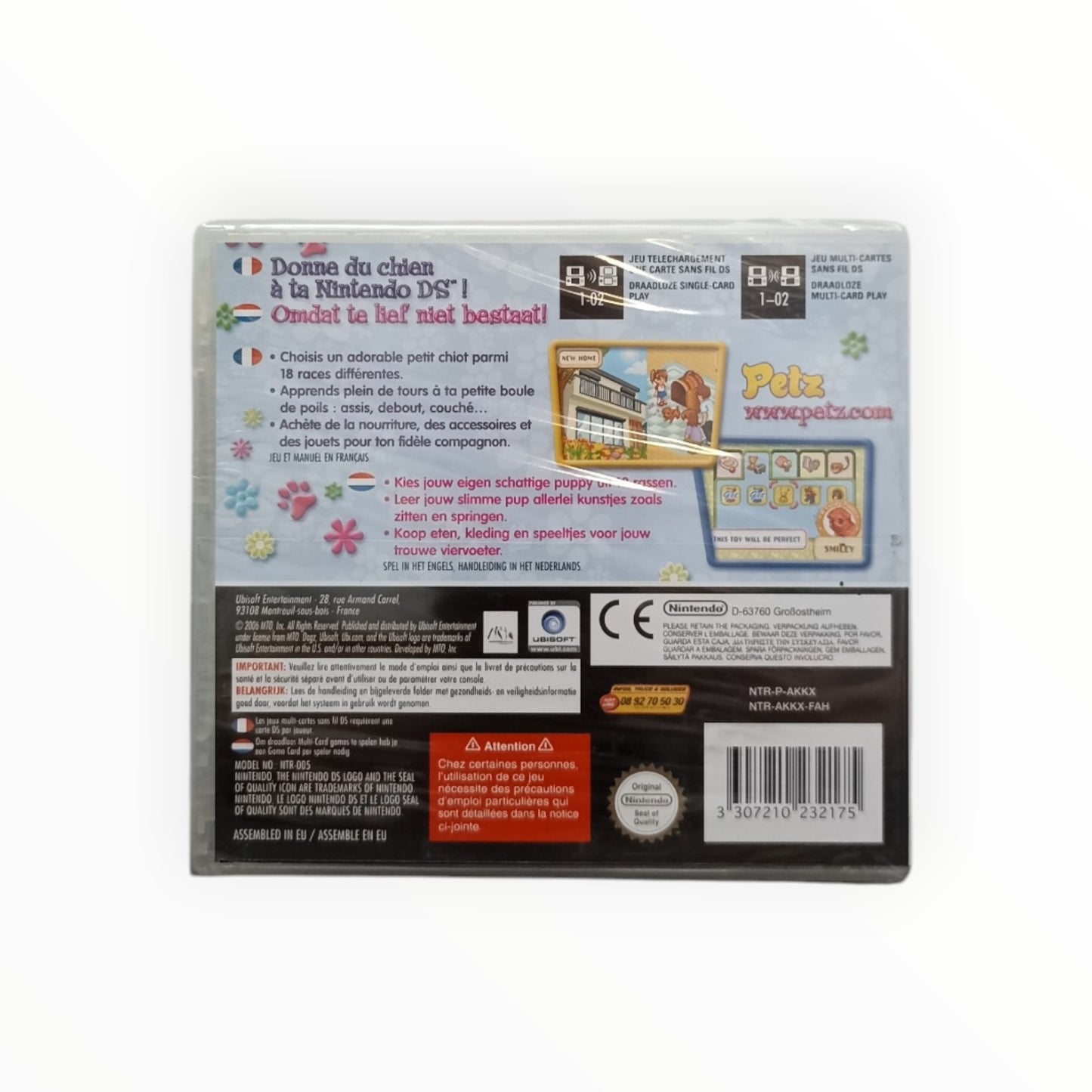 Dogz Nintendo DS Neuf Sous Blister (FR)