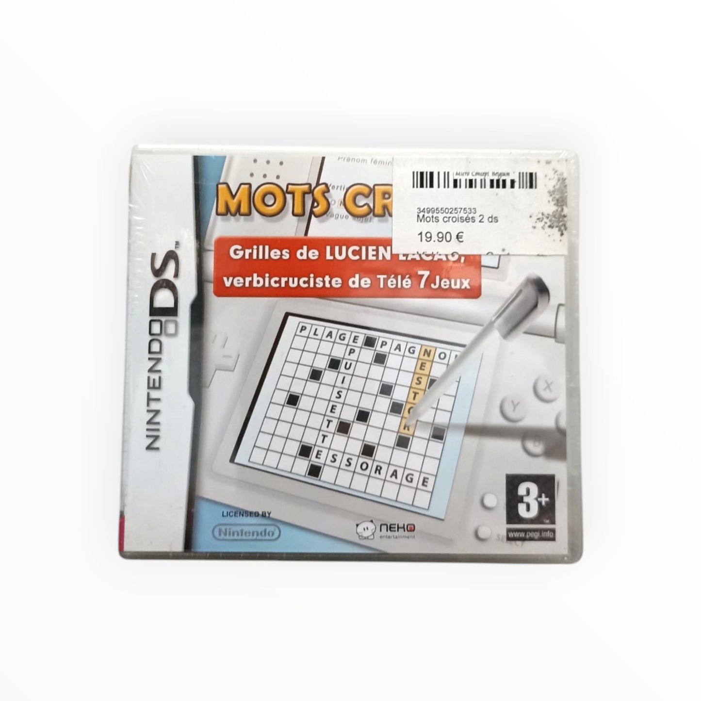 Mots Croisés Nintendo DS Neuf Sous Blister (FR)