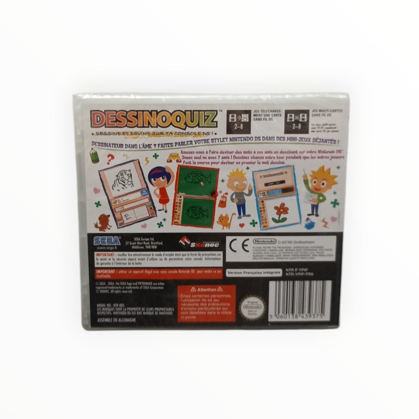 Dessinoquiz Nintendo DS Neuf Sous Blister (FR)