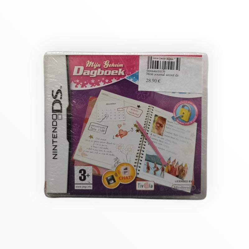 Mon Journal Secret Nintendo DS Neuf Sous Blister (FR)