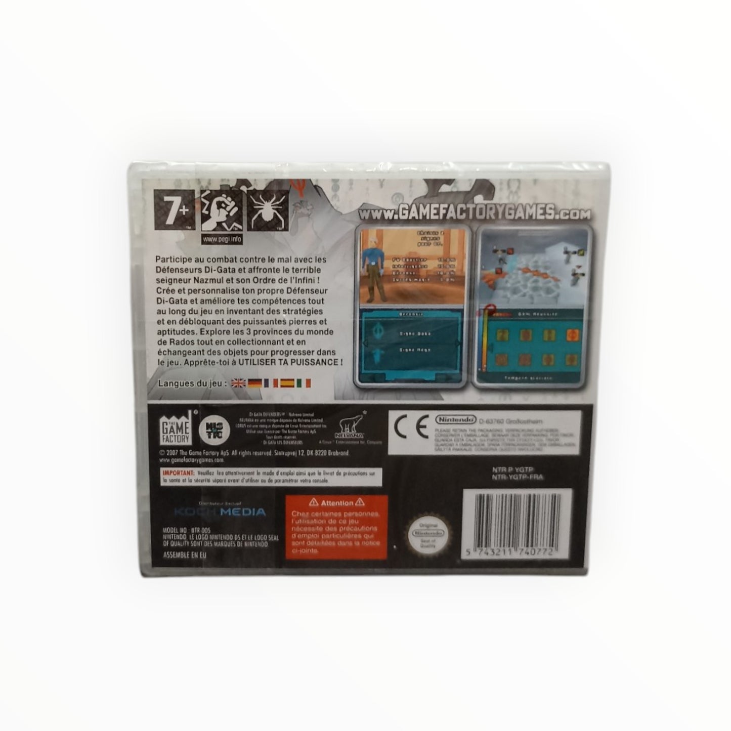 Di - gata Les défenseurs Nintendo DS Neuf Sous Blister (FR)
