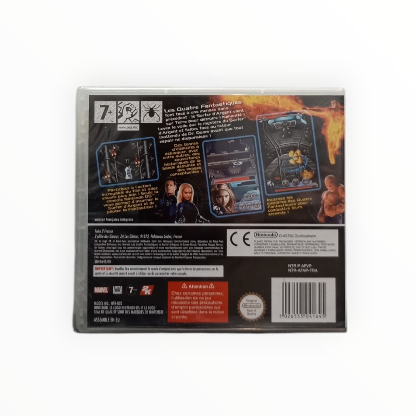 Les 4 Fantastiques Nintendo DS Neuf Sous Blister (FR)