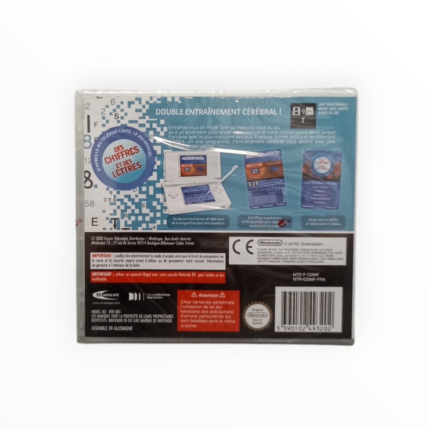 Des Chiffres et Des Lettres Nintendo DS Neuf Sous Blister (FR)