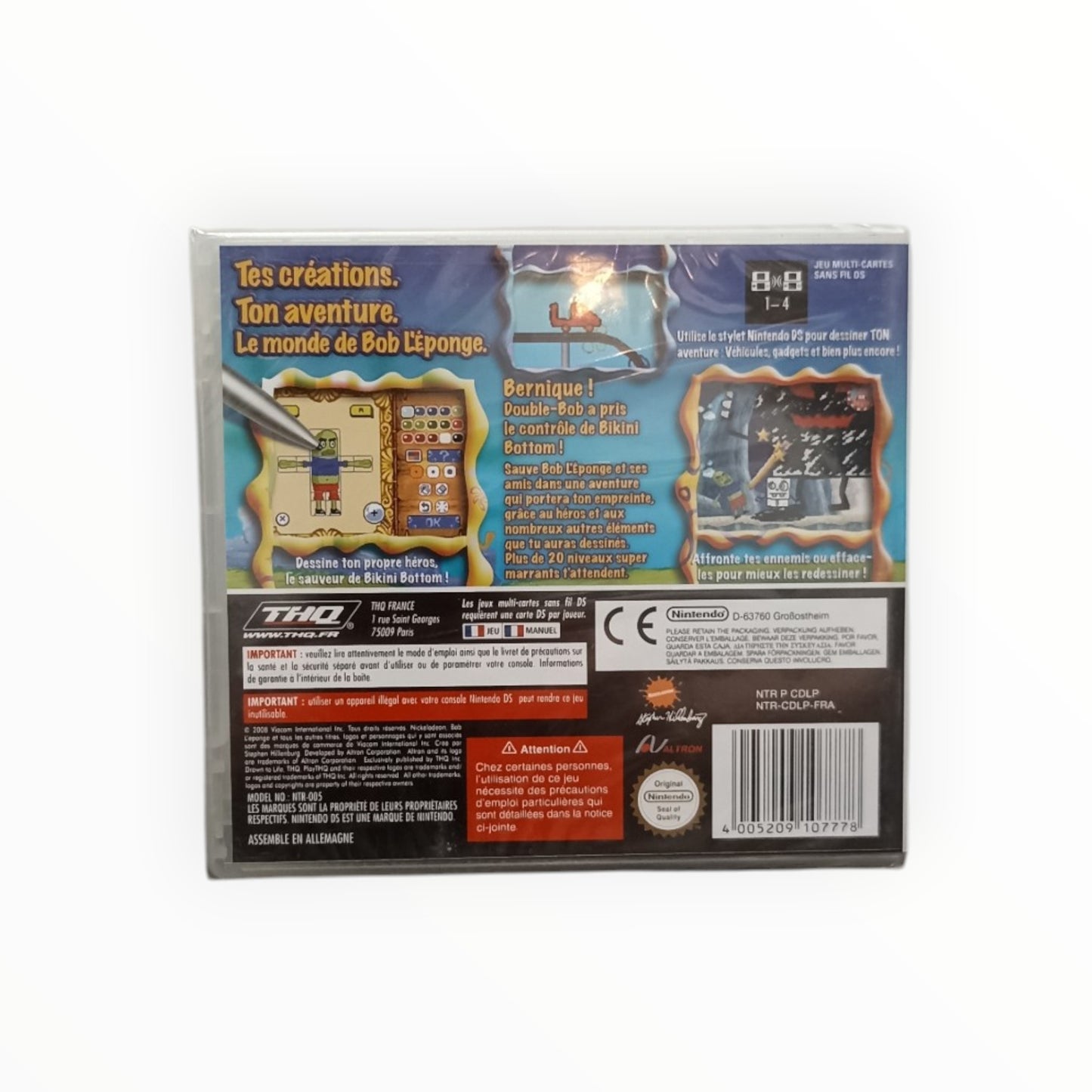 Dessine Ton Héros Nintendo DS Neuf Sous Blister (FR)