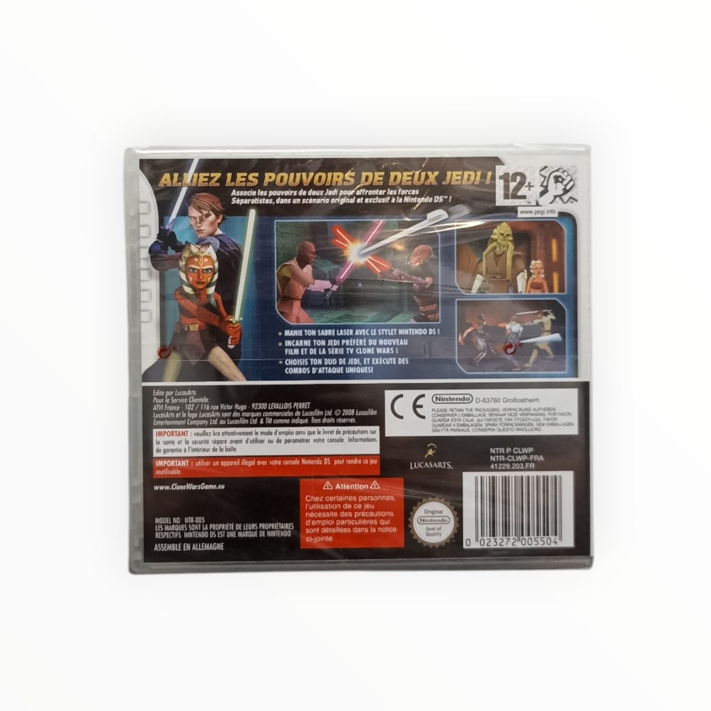 Star Wars The Clone Wars Nintendo DS Neuf Sous Blister (FR)