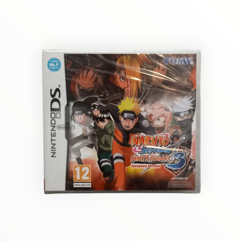 Naruto Shippuden 3 Nintendo DS Neuf Sous Blister (FR)